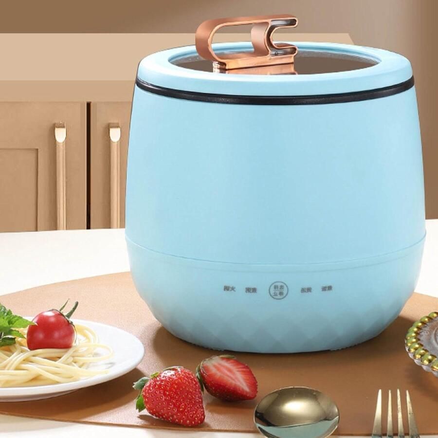 Mini Rice Cooker Small Electric Rice Cooker 1.8 Litre with Keep Warm Function for 1-3 Servings Non-Stick Coating in the Inner Pan Easy to Clean for Cooking