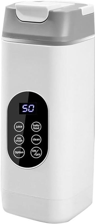 Mini sapcentrifuge: draagbare reisblenderbeker zelfreinigende verse sapcentrifuge oplaadbare vruchtensapmaker voor kantoor wandelen en dagelijks gebruik