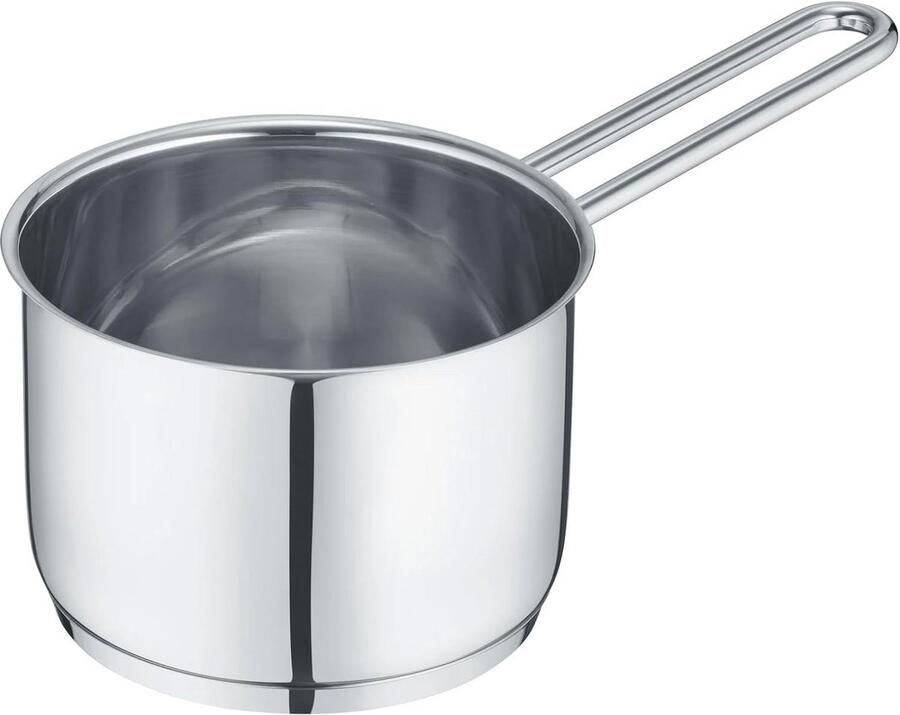 Mini Steelpan Kleine Kookpan Kleine Porties Koken Energiezuinige Bodem 12 cm Gepolijst