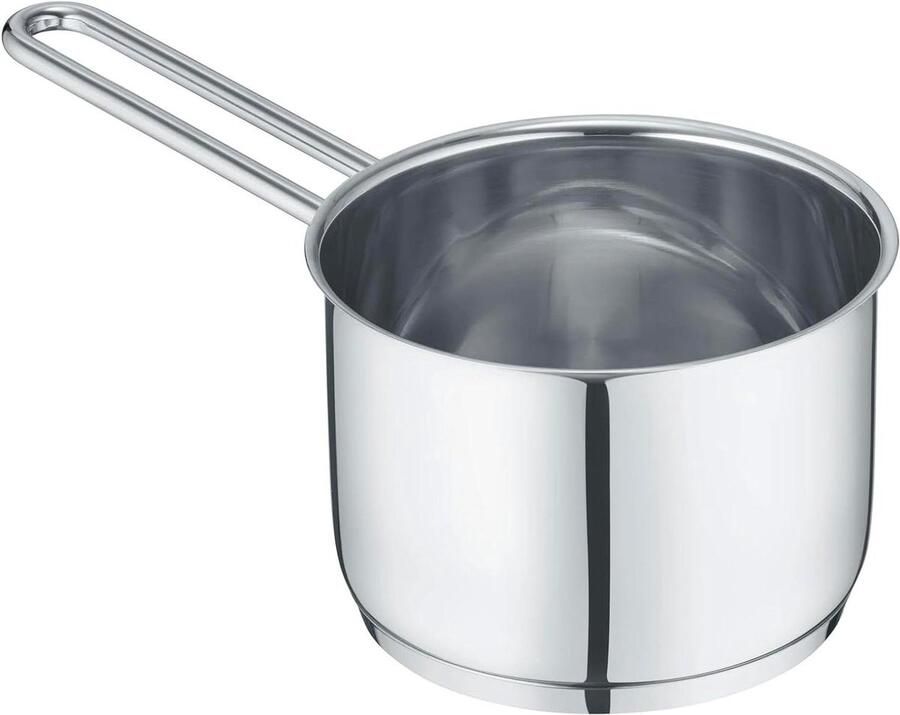 Mini Steelpan Kleine pan Kleine porties koken Energiezuinige bodem 12 cm Gepolijst