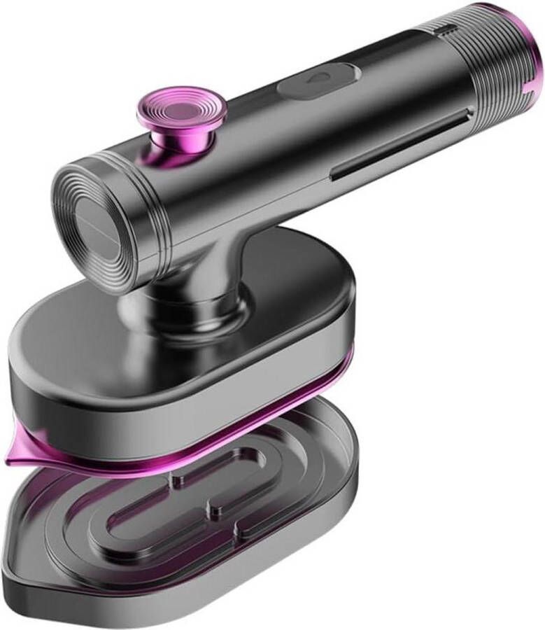 Mini-strijkijzer droog en nat strijken draagbaar reisstrijkijzer 20 seconden snel opwarmen grijs Mini strijkijzer