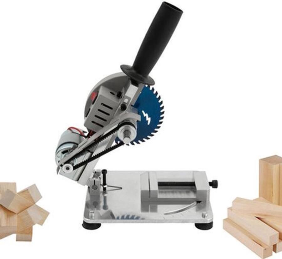 Mini Tafelzaag Draagbare Mini-Tafelzaag 96 Watt Vermogen Aluminiumlegering Materiaal Voor Hout En Metaal Handzaag