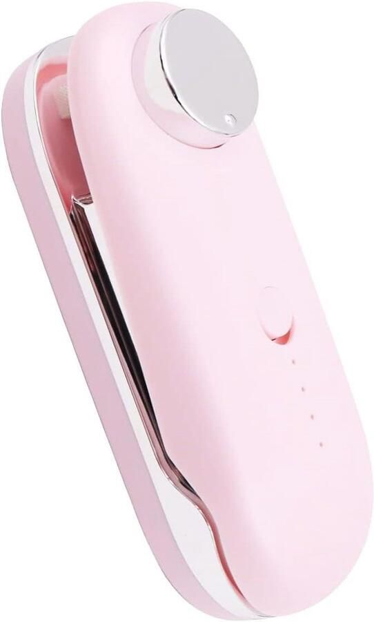 Mini Tas Sealer Vacuüm Saver Voedsel Vers Houden 3 Afdichtstanden Oplaadbaar Wit