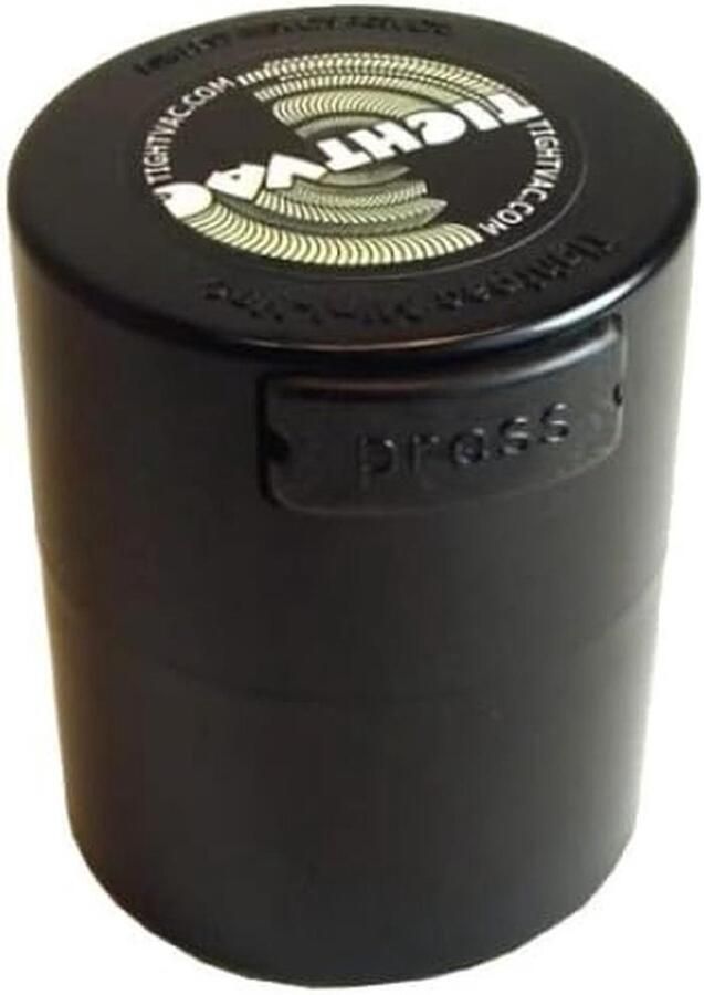 Mini Vacuüm Opslagdoos Zwart 0.12L Luchtdicht en Geurvrij