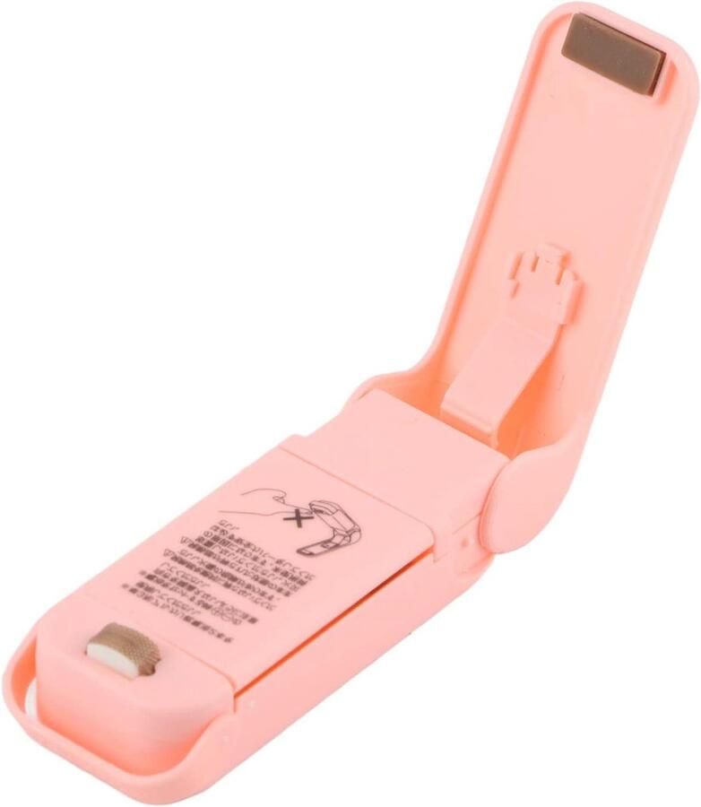 Mini Vacuüm Sealer Voedsel Verzegelaar Voedsel Vers Houden Handmatig Bedienbaar 10 x 3.5 x 6 cm