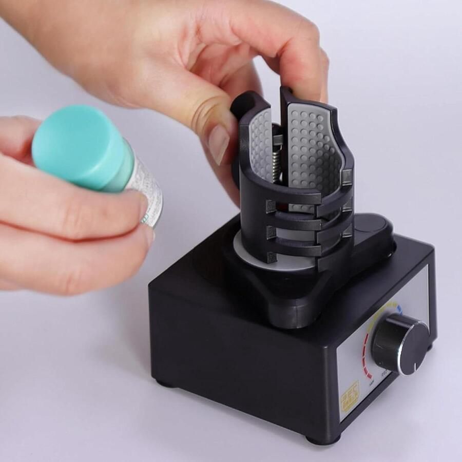 Mini Verf Mixer Vortex Shaker Gelijkmatig Roeren 3 Snelheden 10-100 ml Zwart