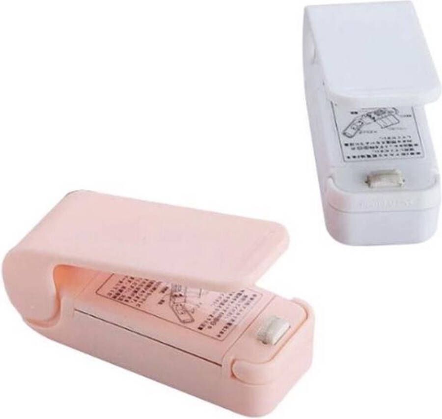 Mini verzegel apparaat Mini Heat sealer apparaat Seal Apparaat Seal Machine Wit