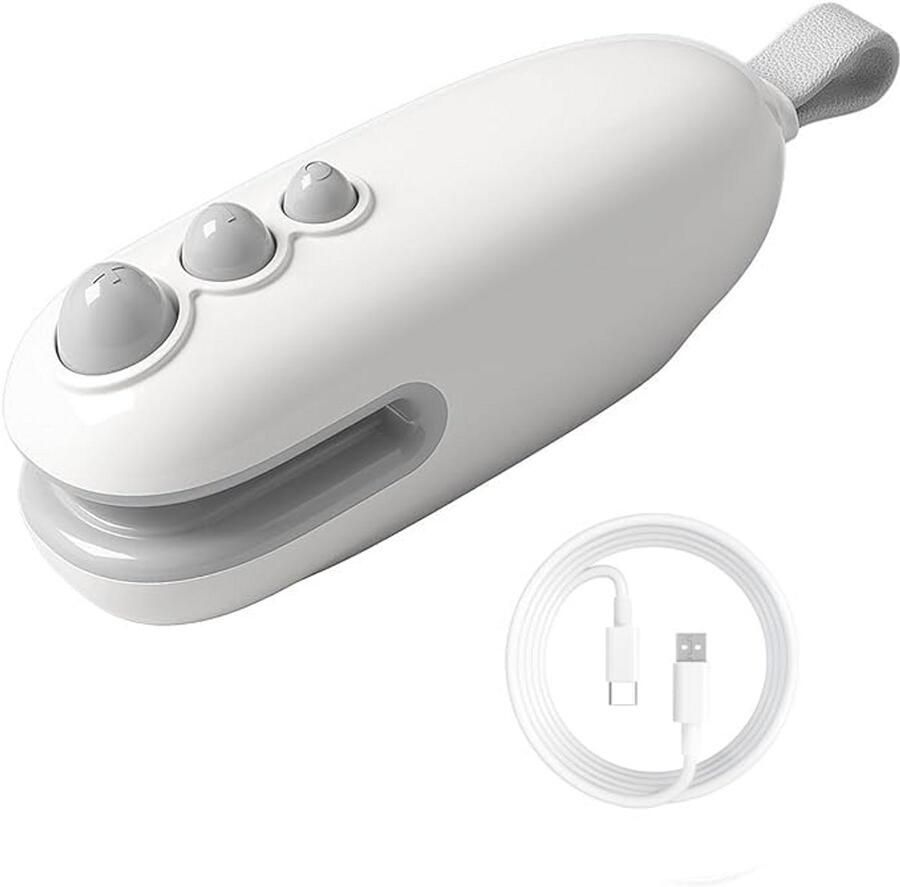 Mini voedselzakeenheid Draagbare zakverzegelaar met snijder voor vers voedsel