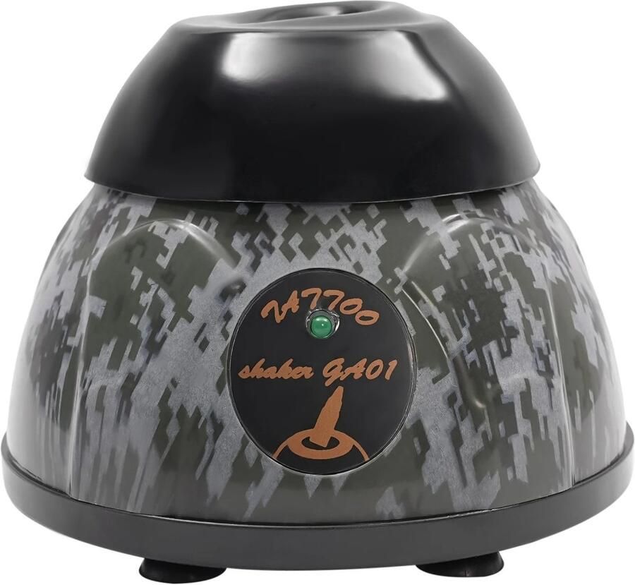 Mini Vortex Mixer – Inktmixer & Nagellak Shaker – Voor Professionals – Camouflage – Kunststof & Siliconen – 10 8 x 8 5 cm – Inclusief Netsnoer – 5200 TPM Elektrisch Antislip Compact & Stil