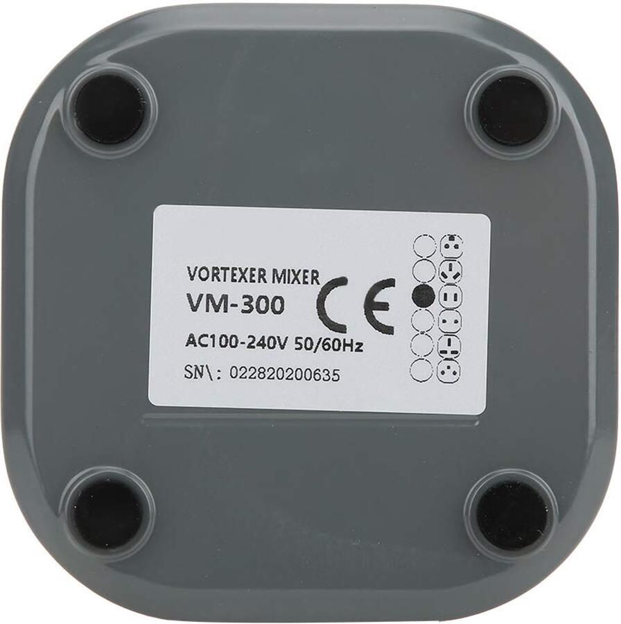 Mini Vortex Mixer Laboratorium Shaker Vloeistoffen Mengen 3000 RPM Snelheid 9.3 x 9.3 x 7.2 cm