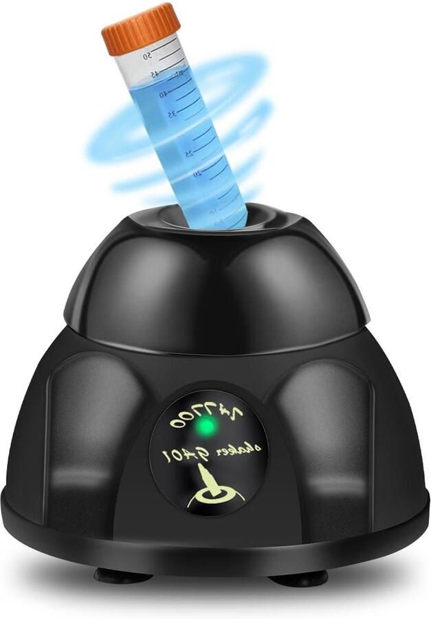 Mini Vortex Mixer Laboratorium Schudder Vloeistoffen Mengen Krachtige 5200 RPM Tot 50 ml Wit