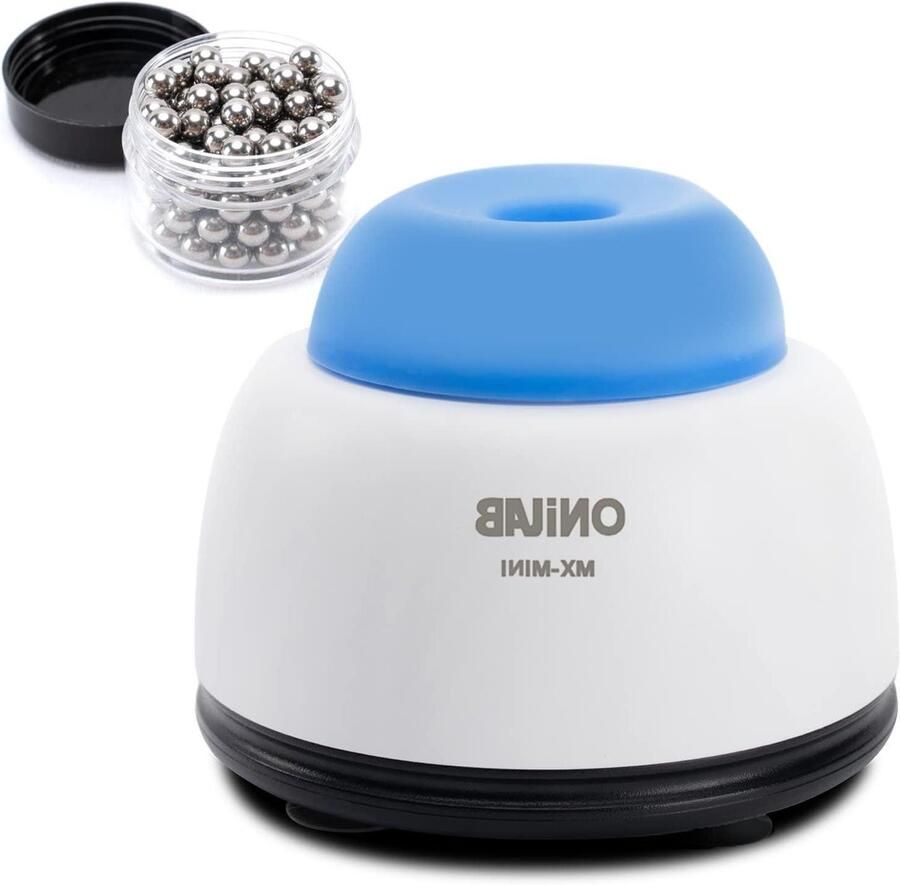 Mini Vortex Mixer Laboratorium Schudder Vloeistoffen Mengen Touch Functie 50 ml Blauw
