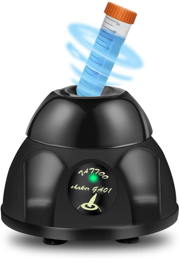 Mini Vortex Mixer Laboratoriumschudder Verfshaker Vloeistoffen Mengen Krachtig Meng Effect 50 ml Wit