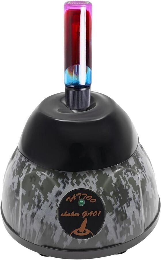 Mini Vortex Mixer Mini Shaker Kleurmenger Vloeistoffen Mengen Aanraakschakelaar 10.8 x 8.5 cm Camouflage