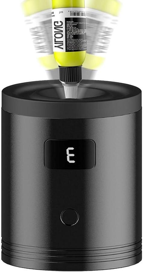 Mini Vortex Mixer Verfschudder Kleurmixer Snel Vloeistoffen Mengen 5200 RPM Instelbaar Compact Ontwerp Zwart