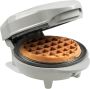 Mini Wafelijzer 550W Grijs Lichtgewicht & Compact Perfecte Mini Wafels Antiaanbaklaag Snelle Bereiding Duurzaam & Praktisch Stijlvol Ontwerp Makkelijk in Gebruik Efficiënt & Handzaam - Thumbnail 2