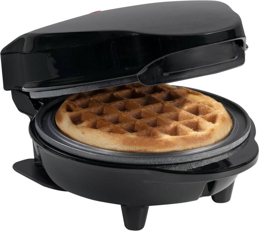 Mini Wafelijzer 550W Zwart Snel Opgewarmd Compact & Lichtgewicht Antiaanbaklaag Perfecte Mini Wafels Duurzaam & Efficiënt Stijlvol Ontwerp Makkelijk in Gebruik Handzaam & Krachtig