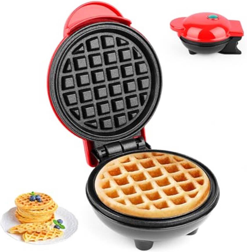 Mini Wafelijzer Belgische Wafels in een Handomdraai 10 cm