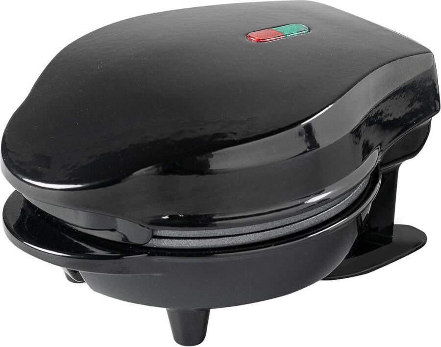 Mini Wafelijzer 550W Zwart Snel Opgewarmd Compact & Lichtgewicht Antiaanbaklaag Perfecte Mini Wafels Duurzaam & Efficiënt Stijlvol Ontwerp Makkelijk in Gebruik Handzaam & Krachtig - Foto 2