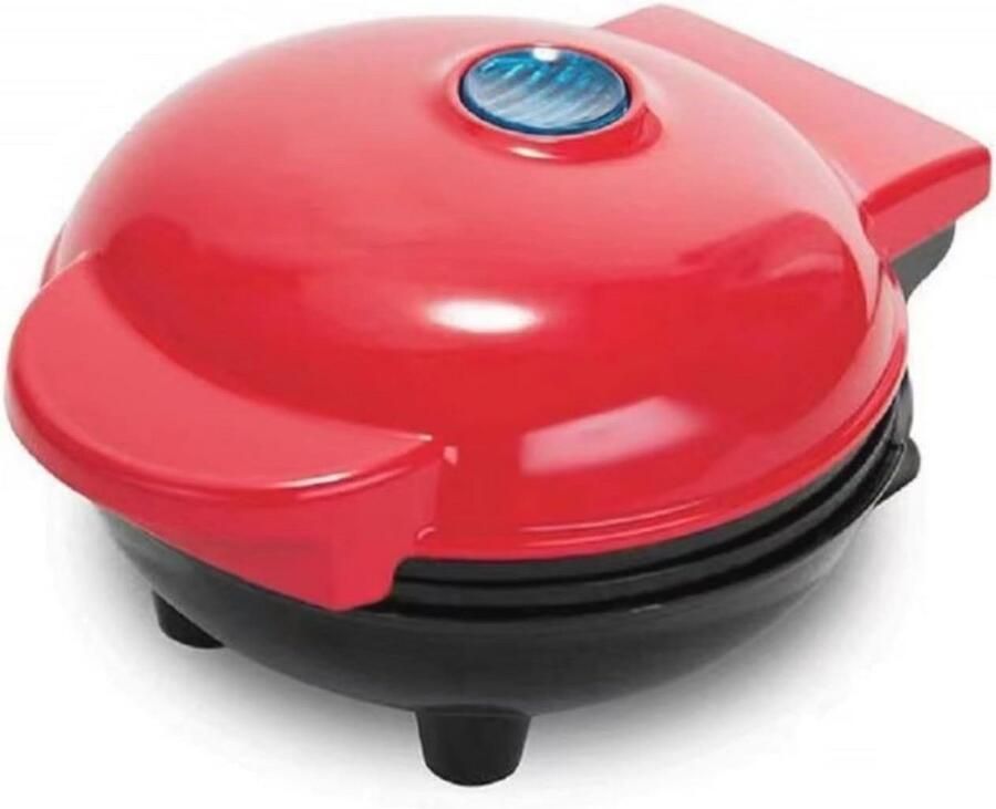 Mini Wafelijzer Roestvrij Staal voor Pannenkoeken en Snacks Perfect voor Verjaardagen en Feesten