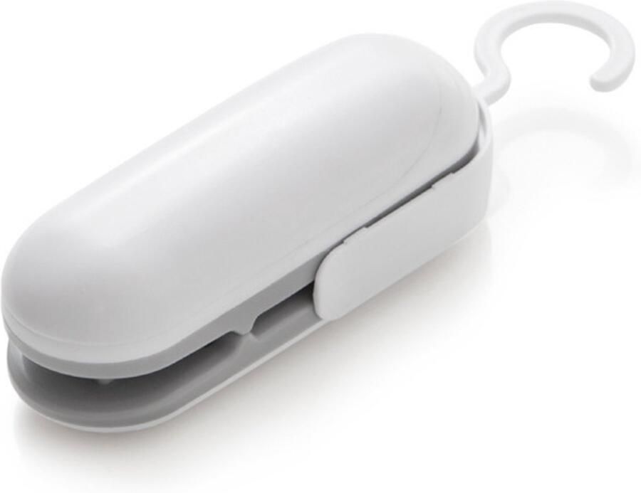 Mini warmteverzegelingsmachine voor zakjes hersluitbare voedselbewaar- en snackverpakkingsmachine grijs