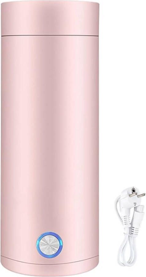 Mini Waterkoker Lichtgewicht En Compact Voor Reizen Draagbare Reiswaterkoker In Roze Design Snelle Opwarming Voor Dagelijks Gebruik
