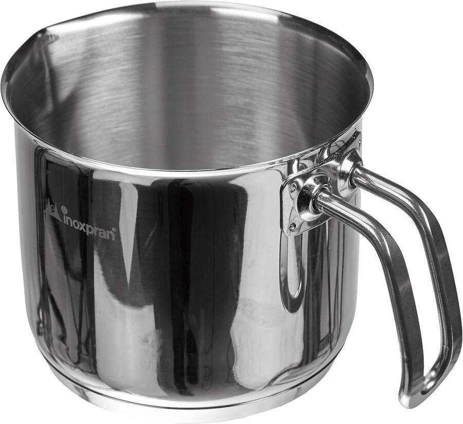 Mini Waterkoker Metal Kookpan Water Verwarmen Roestvrij Staal 18x13x11 cm Metaal