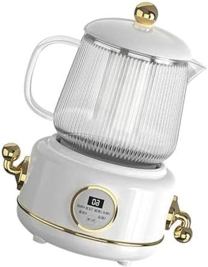 Mini waterkoker Reis waterkoker Snel water koken Stille werking 600 ml Zilver
