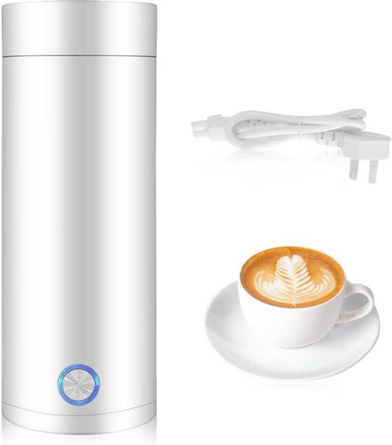 Mini waterkoker voor onderweg draagbare reiswaterkoker met automatische uitschakeling geschikt voor koffie en thee