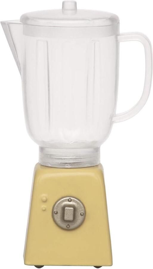 Miniatuur Blender Kleine Mixer Keuken Gebruik Compact Ontwerp 220 Volt Geel