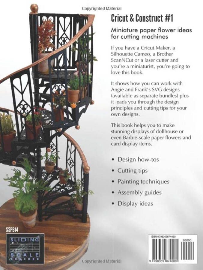 Miniatuur Papieren Bloemen Ideeën voor Snijmachines