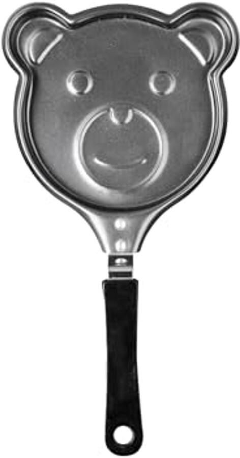 Minikoekenpan met antiaanbaklaag voor inductie Perfect voor bakken