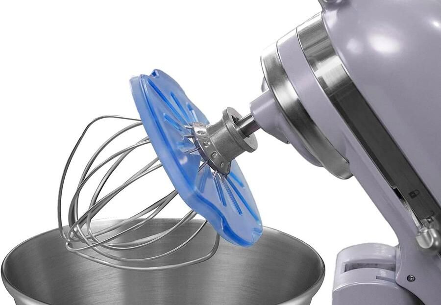 Mixer Accessoire Keuken Mixer Hulp Bakken Zonder Knoei Spatel Functie Klassiek Blauw