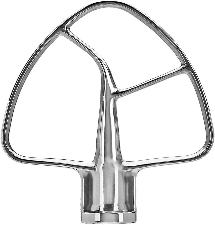 Mixer Accessoire Keukenmachine Onderdeel Bakken en Koken Roestvrij Staal 4.5-5 Liter Zilver