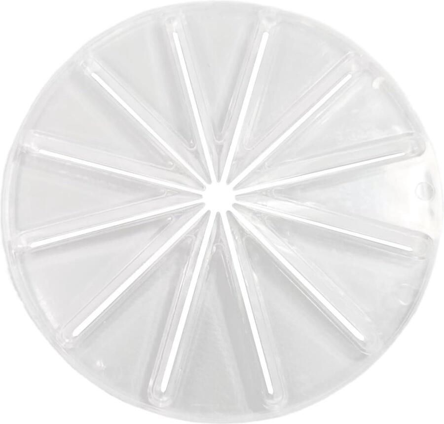 Mixer Accessoire Keukenmixer Onderdeel Morsvrij Mixen Slimme Spatbescherming 14.5 cm Transparant