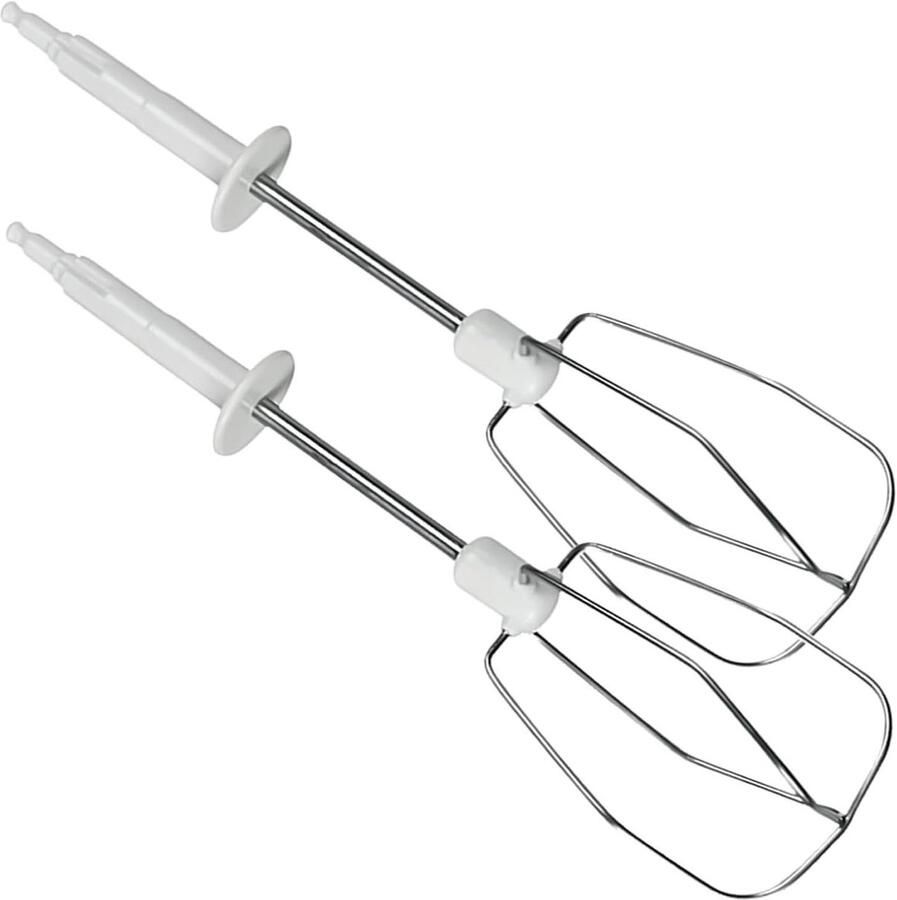 Mixer Accessoire Klopper Set Bakken En Koken Roestvrij Staal 210 mm Zilverkleurig