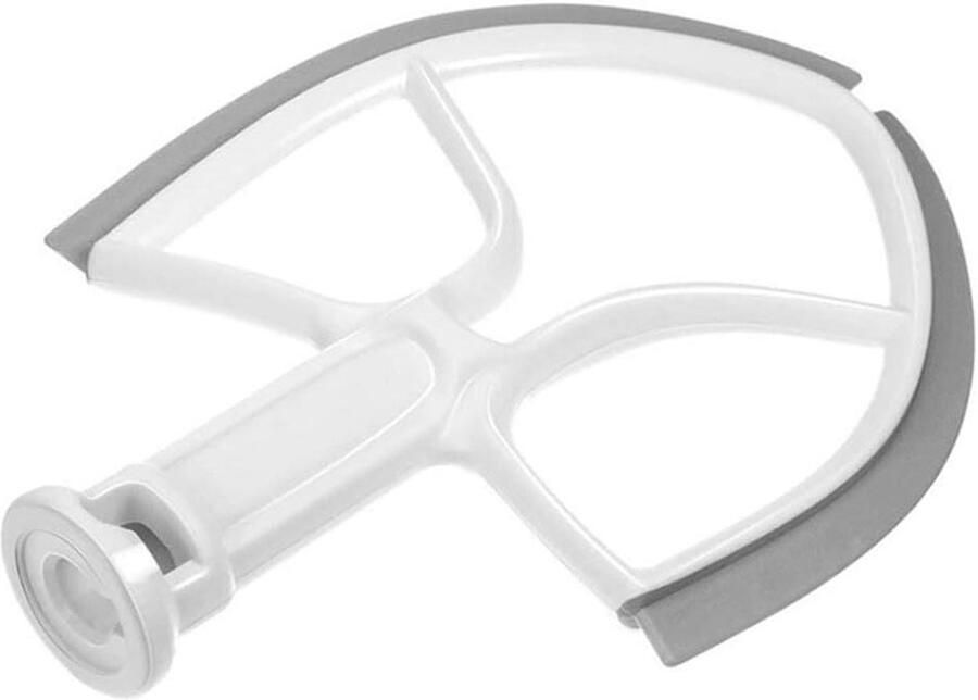 Mixer Accessoire Platte Klopper Beslag Maken Flexibele Siliconen Rand 18 cm Grijs