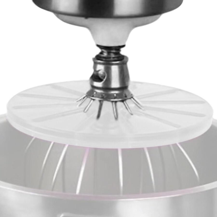 Mixer Accessoire Spatbeschermer Keuken Schoon Bakken Zeslijnig Systeem 14 cm Breed Transparant