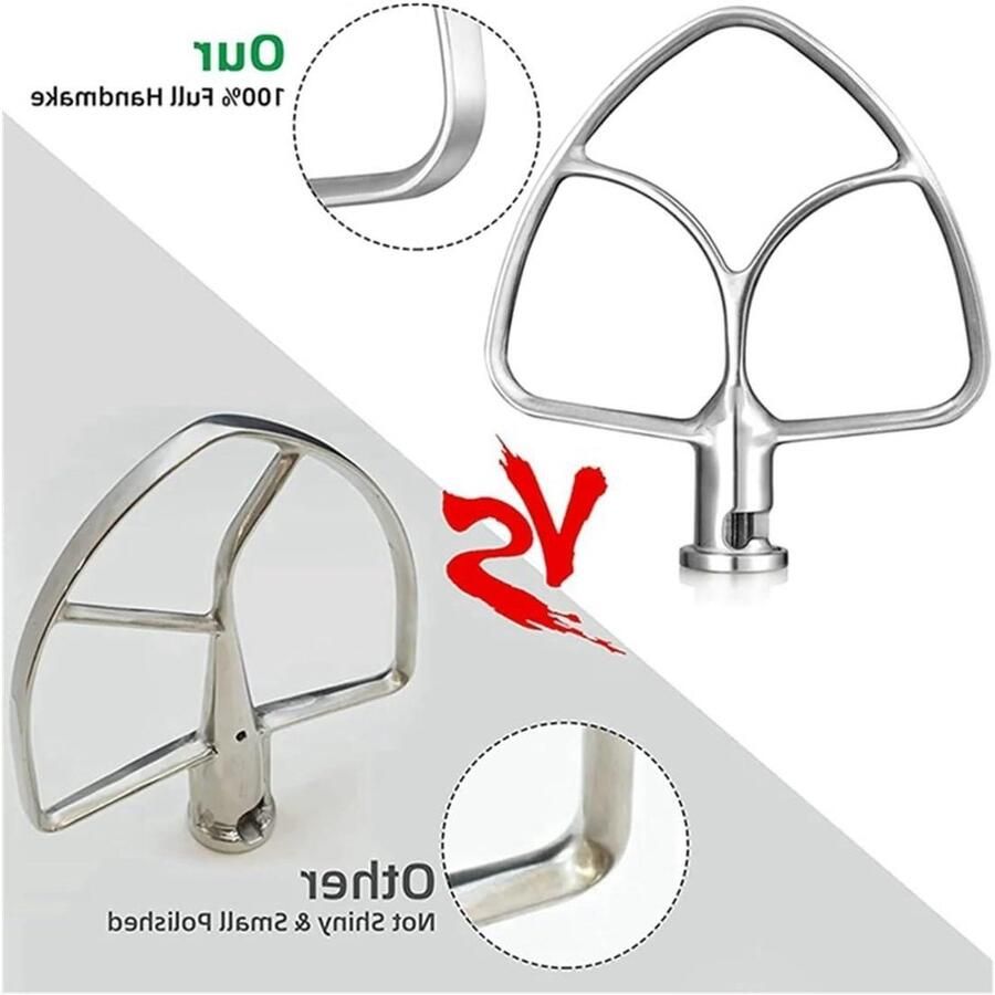 Mixer accessoires set Keukenmachine onderdelen Bakken en mixen Spatbescherming deksel 3-delig Zilver