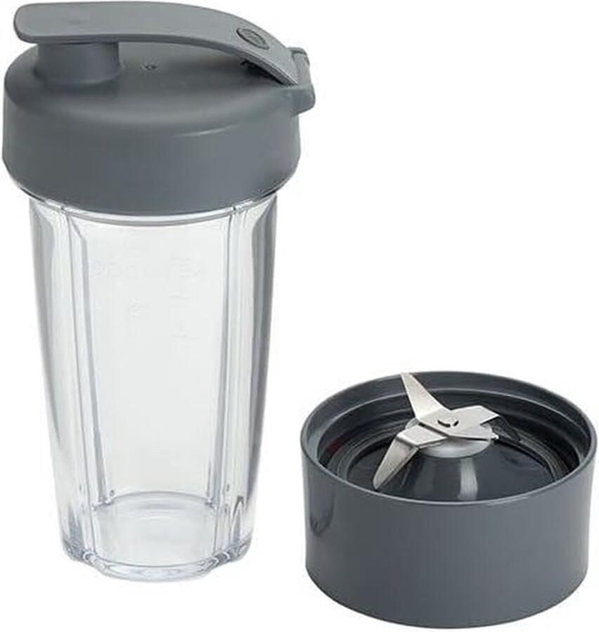 Mixer Accessoires Smoothie Bekers Gezonde Drankjes Maken Origineel Reserveonderdeel 25 x 25 x 20 cm Grijs