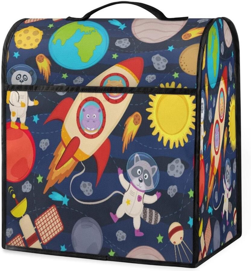 Mixer Afdekhoes Keukenmachine Cover Keuken Organisatie Met Opbergvakken 43x37x28.5 cm Multicolor