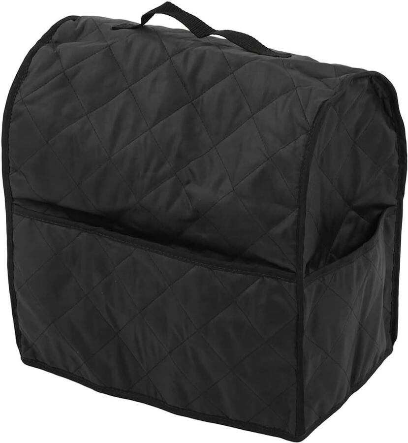 Mixer Cover Blender Protector Keuken Apparaat Bescherming Met Handige Opbergzakken 36 x 36 cm Zwart