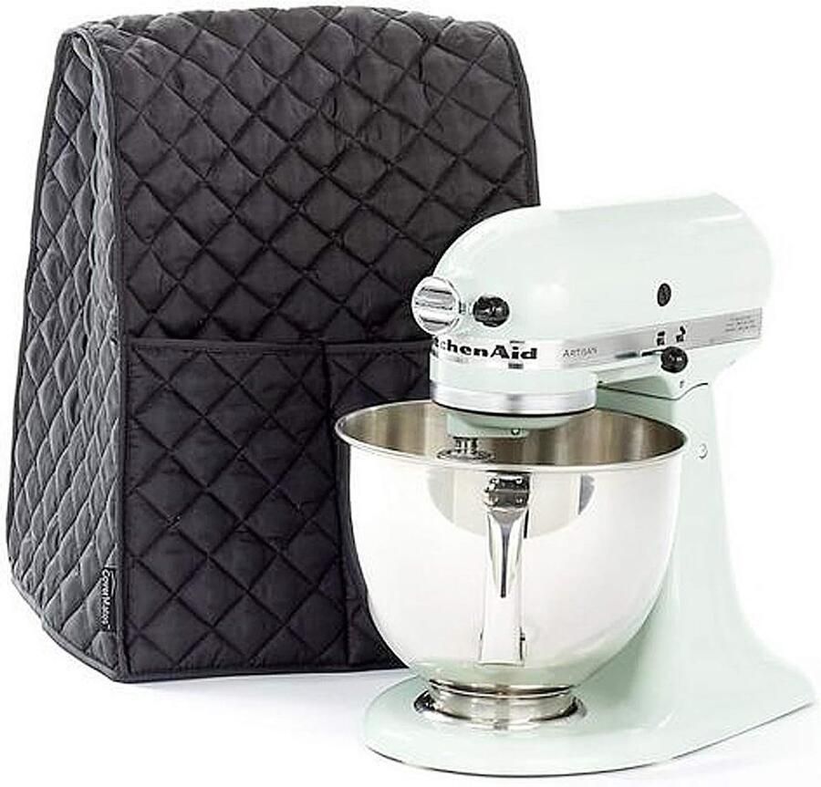 Mixer Cover Keukenmachinehoes Bescherming Keukenapparaat Met Organizer Bag 43x30x30 cm Zwart