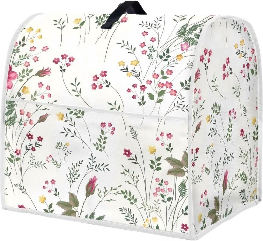 Mixer Cover Stofkap Keukenapparaat Keuken Opruimen Met Handige Zakken 6-8 Quarts Wildbloemen