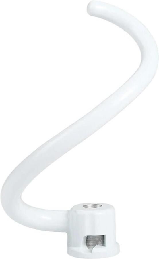 Mixer Deeghaak Compatibel met KitchenAid Gecoate Deeghaakbevestiging Staande Mixerkom Spiraal Gecoate Metalen KV25 Serie Onderdelen for Voedselverwerkende Machines Blender Accessoires En Onderdelen
