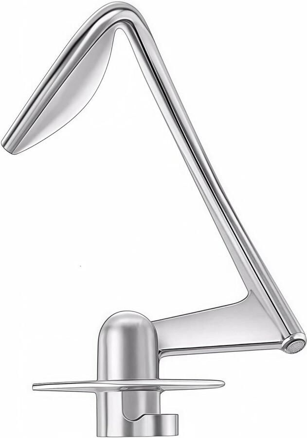 Mixer deeghaak Keuken accessoire Deeg kneden Roestvrij staal 50 gram Zilverkleurig