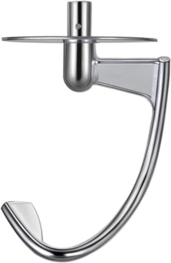 Mixer en Deeghaak Keukenmachine Accessoires Deeg Maken 304 Roestvrijstaal 50 Gram Zilver
