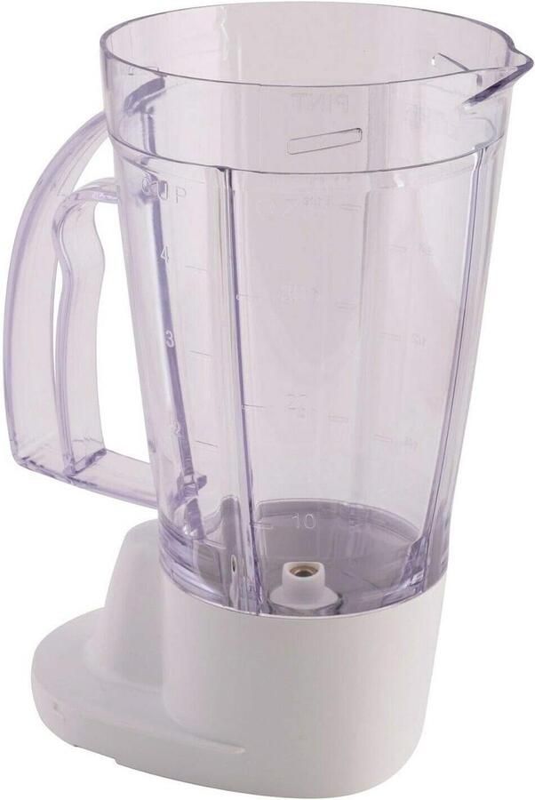 Mixer Kan Reserve Blender Keuken Gebruik Origineel Onderdeel 15 x 9 x 23.5 cm Transparant