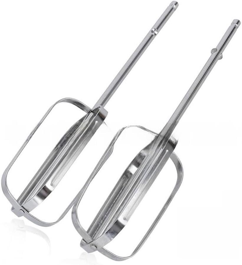 Mixer kloppers Keuken accessoires Beslag maken Roestvrij staal 2 stuks Zilver