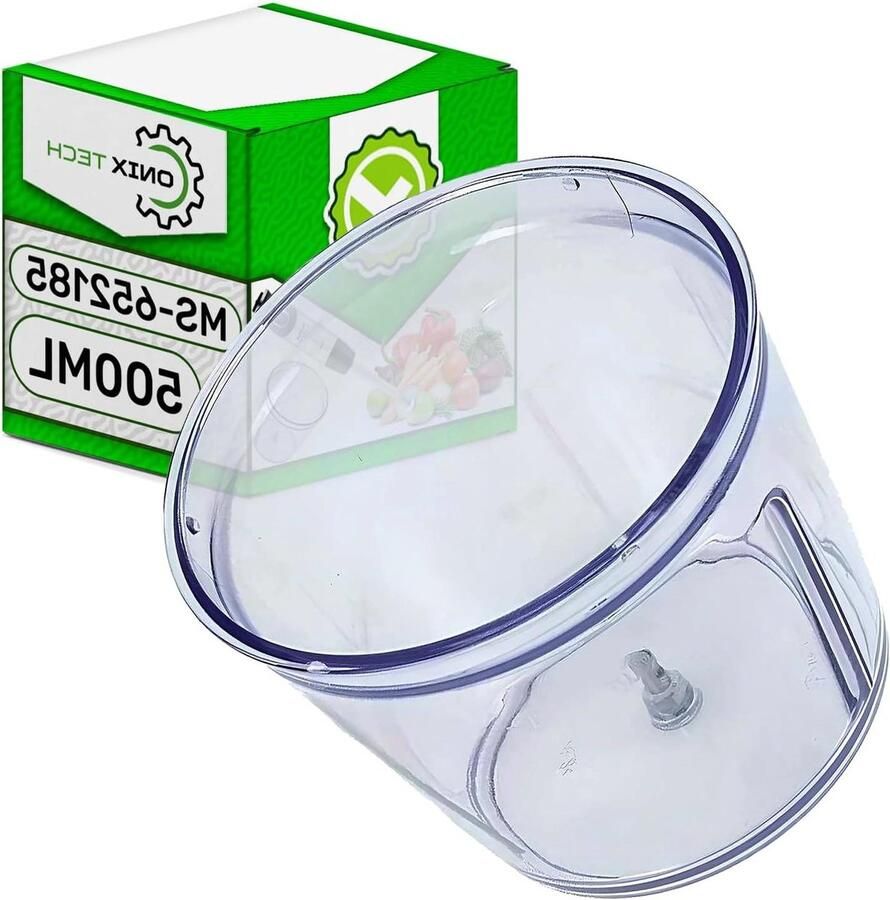 Mixer Kom Hakker Blender Ingrediënten Mengen Originele Code 500 ml Inhoud Transparant